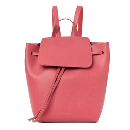 Mansur Gavriel Saffiano Backpack Blush 1 of 12