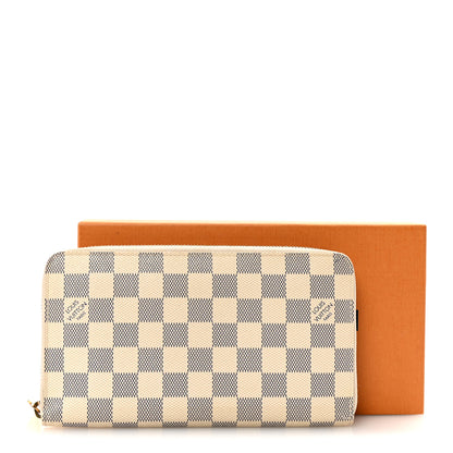 Louis Vuitton Damier Azur Zippy Organizer Wallet 7 of 7