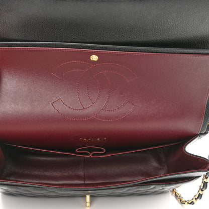 Chanel Caviar Quilted Maxi Double Flap Black 4 of 9