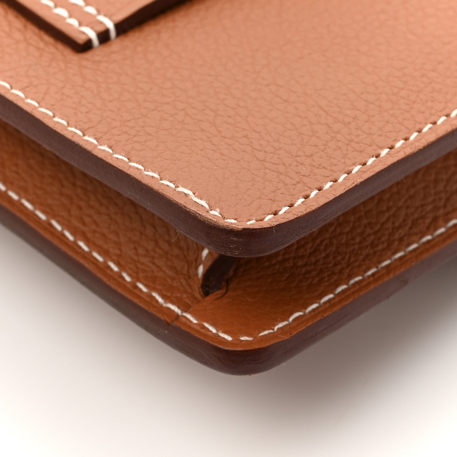 Hermes Evercolor Roulis Slim Wallet Gold 10 of 11