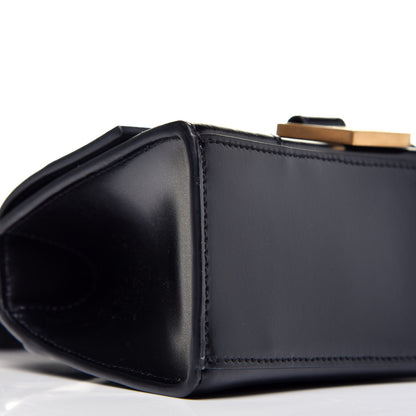 Balenciaga Shiny Box Calfskin Hourglass Top Handle Bag XS Black 9 of 10
