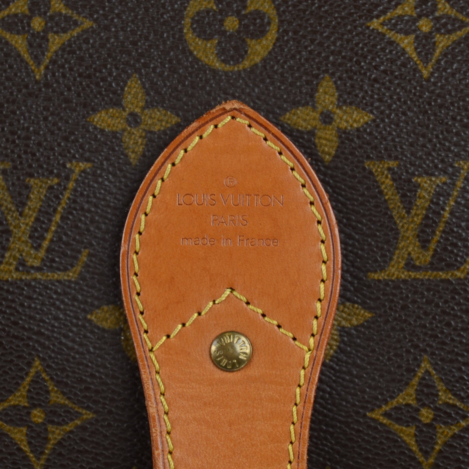 Louis Vuitton Monogram Sac Chasse Hunting Bag 6 of 9