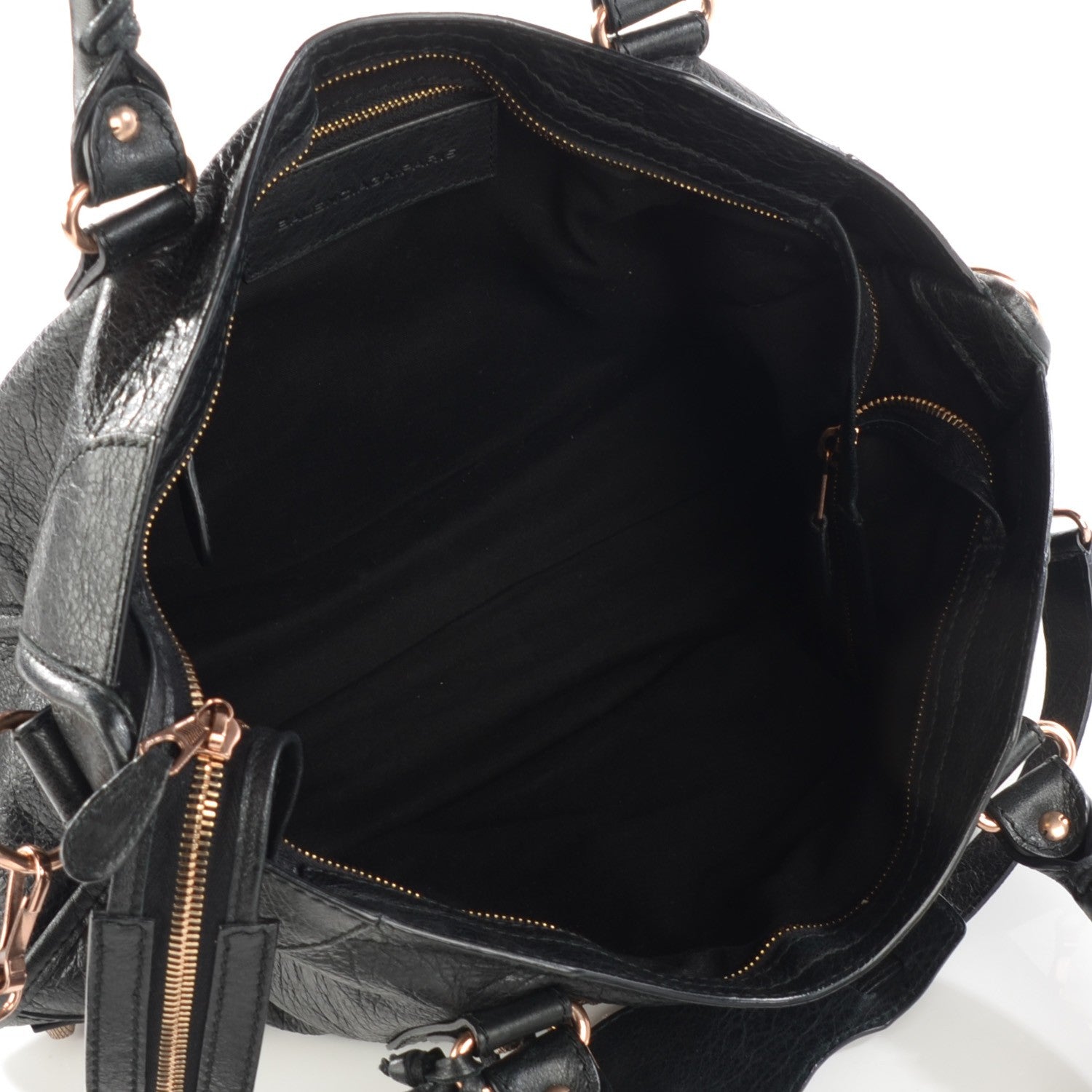 Balenciaga Agneau Giant 12 Rose Gold Hardware City Black 7 of 8