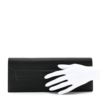 Hermes Swift Shadow Clutch 29 Black 2 of 9