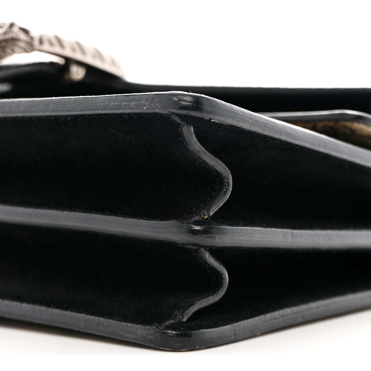 GG Supreme Monogram Small Dionysus Shoulder Bag Black