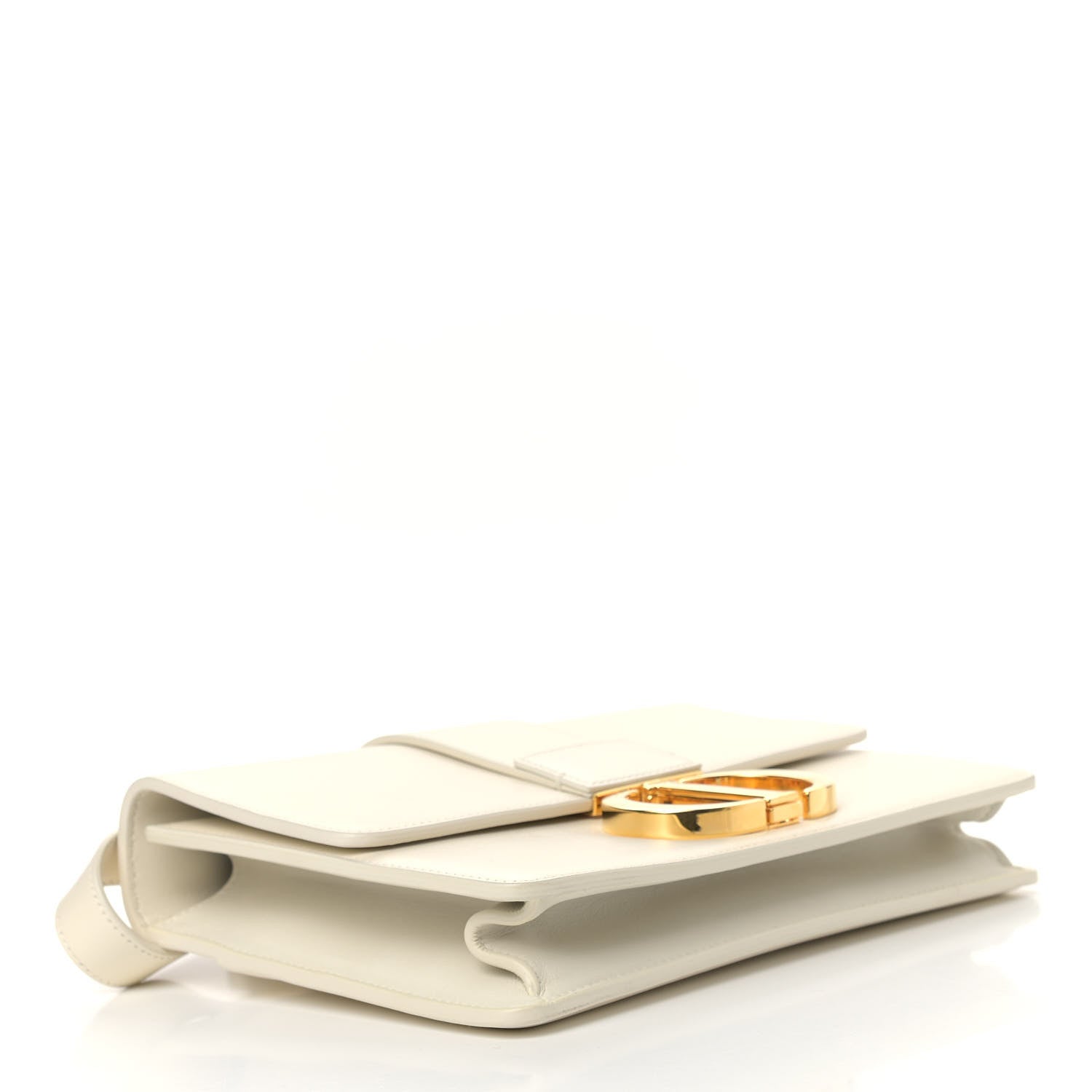 Christian Dior Smooth Calfskin Montaigne Flap 30 White 4 of 9