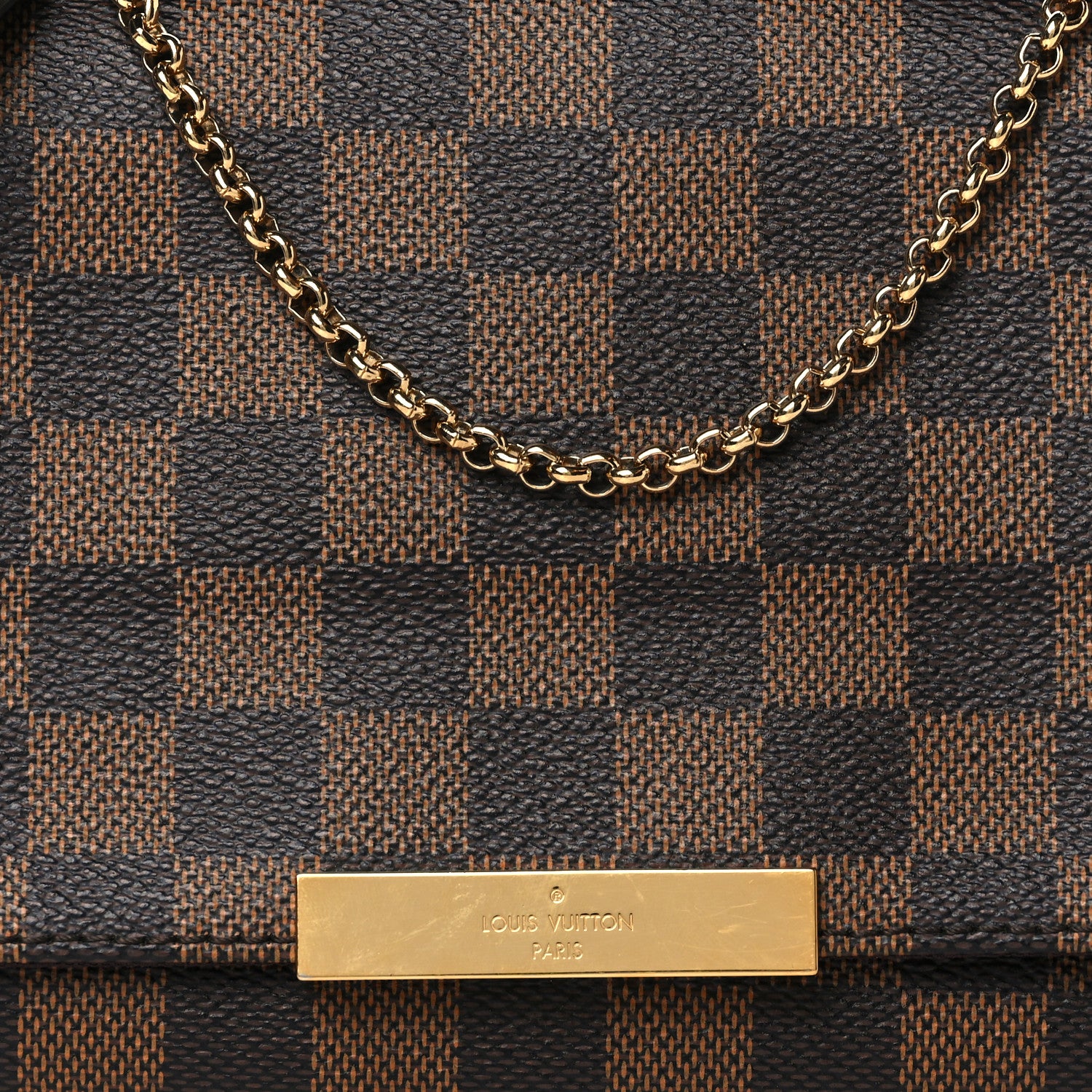 Louis Vuitton Damier Ebene Favorite PM 8 of 10