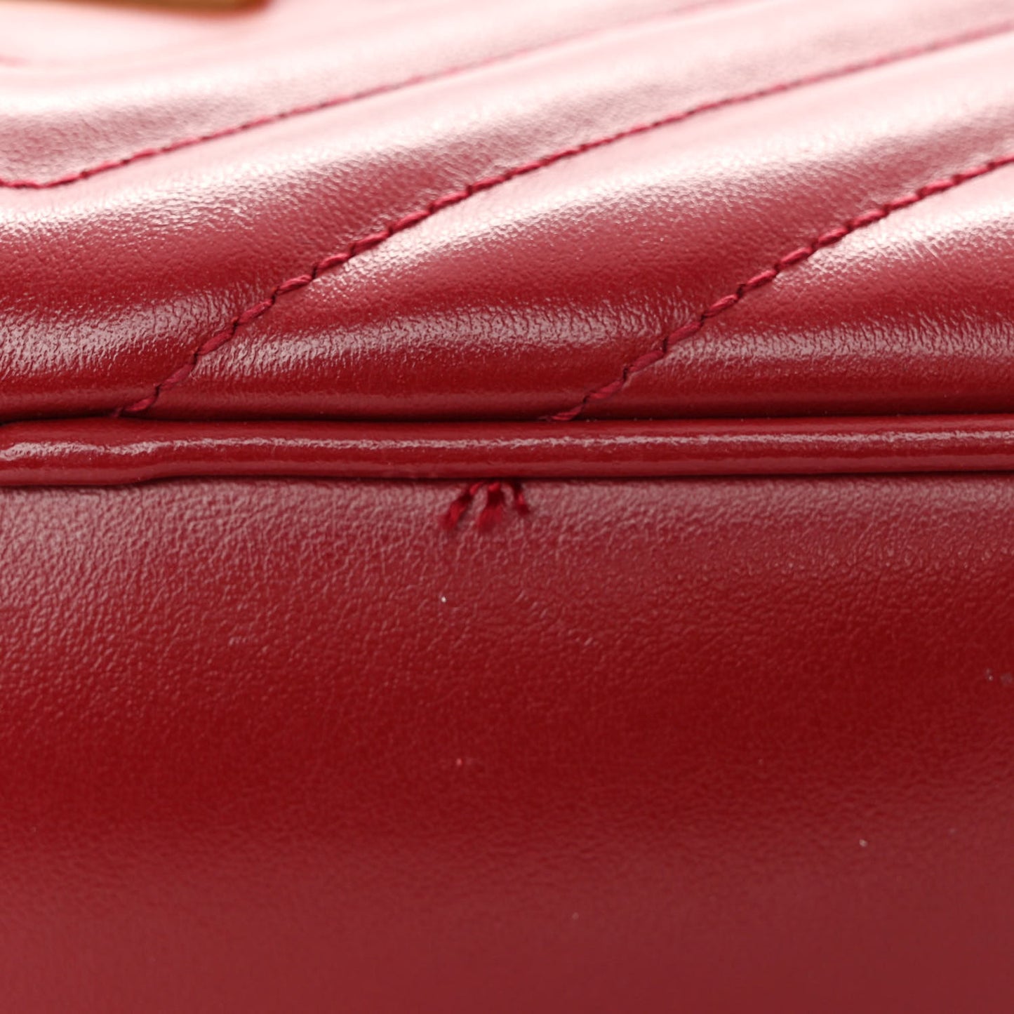 Calfskin Matelasse Monogram Lou Camera Bag Rouge Eros
