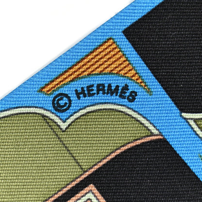 Hermes Silk Les Coupes Twilly 3 of 4