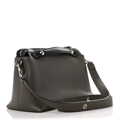 Fendi Vitello Dolce 4 Color Medium By The Way Boston Bag Carbone Grigio Polvere Multicolor 3 of 12