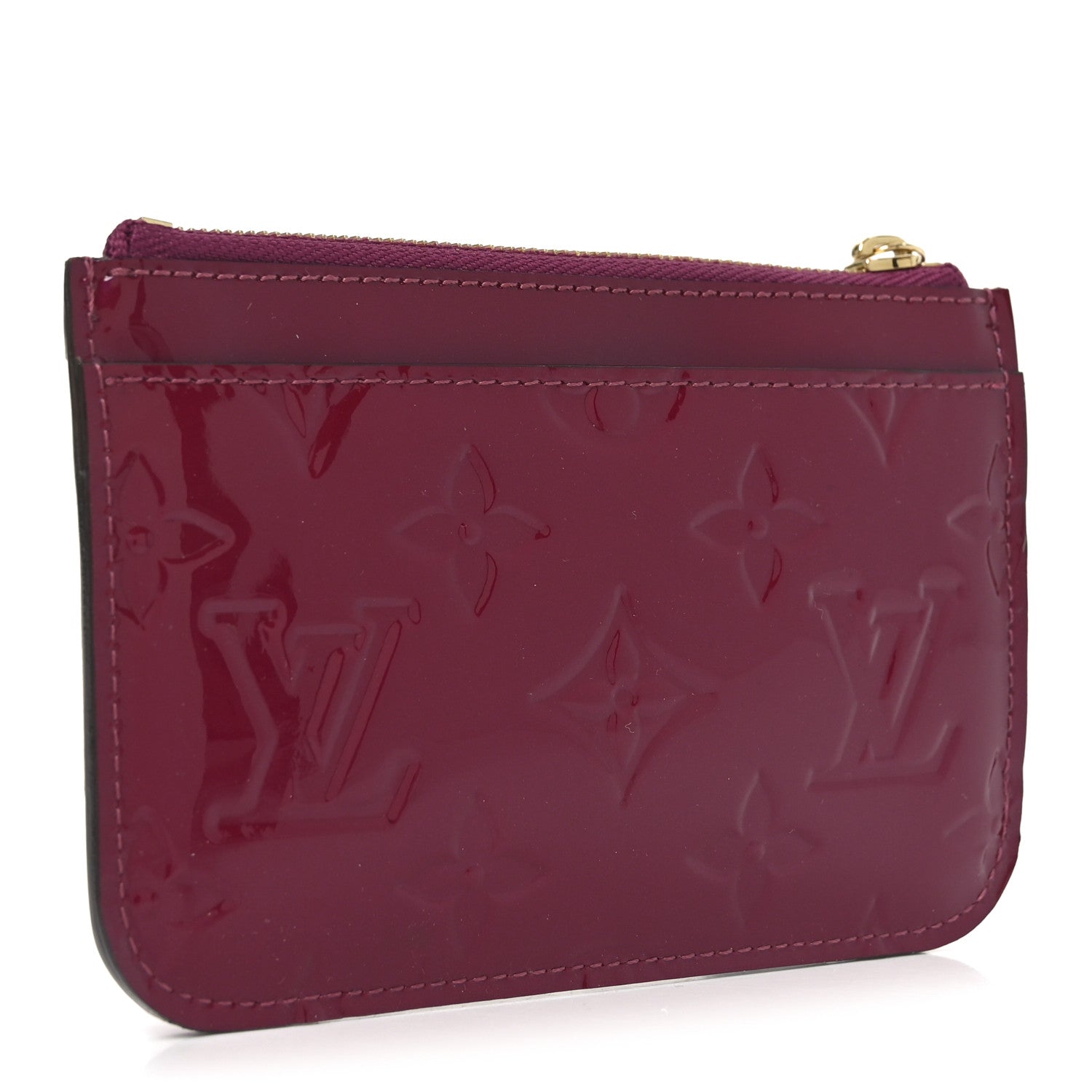 Louis Vuitton Vernis Key Pouch Magenta 7 of 12
