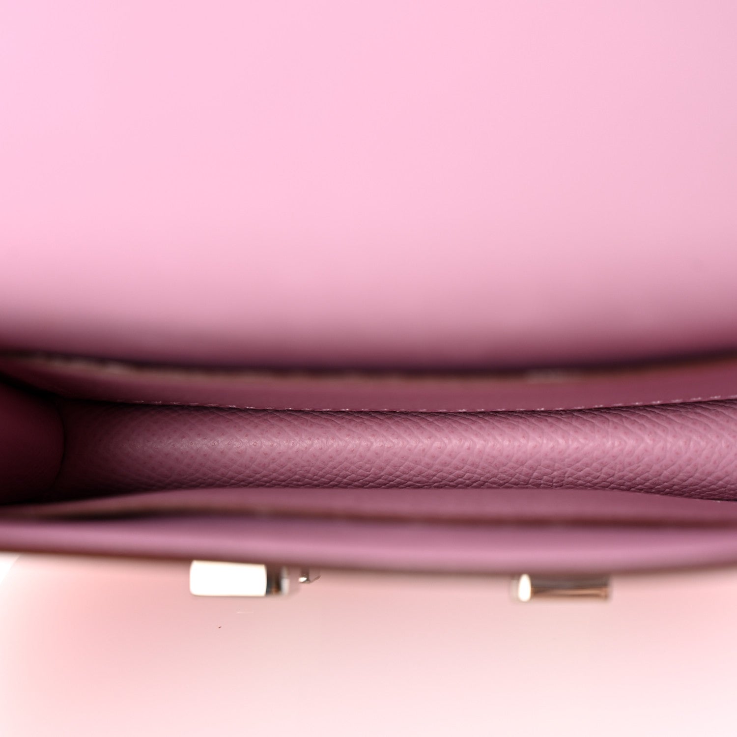 Hermes Epsom Constance Slim Wallet Mauve Sylvestre 6 of 9