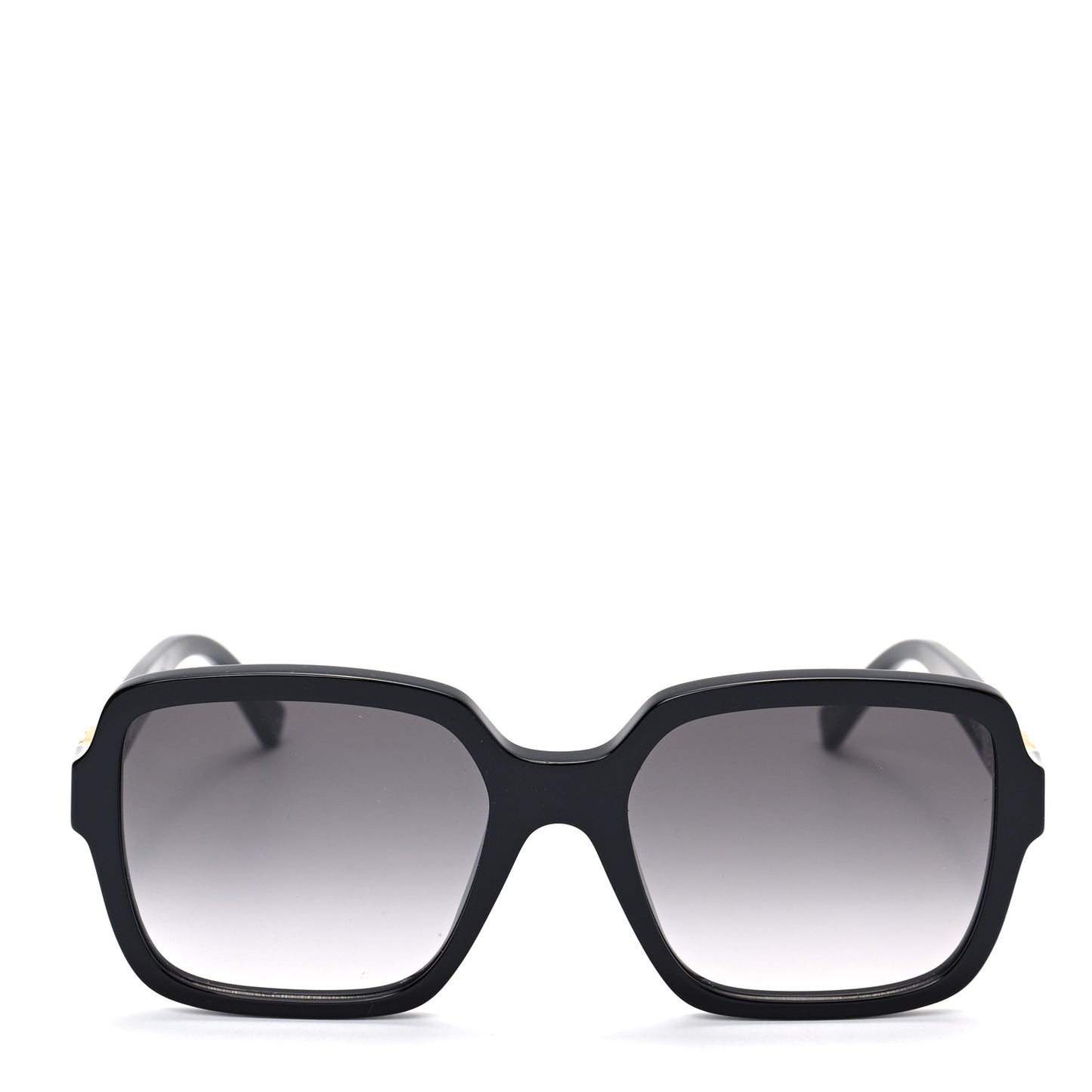 Acetate Mini Link Soft Square Sunglasses Z1727W Black
