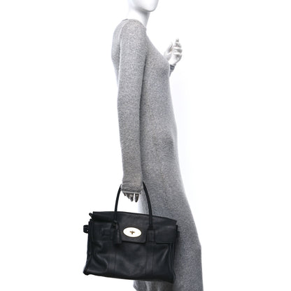 Mulberry Natural Vegetable Tanned Bayswater Black 2 of 11