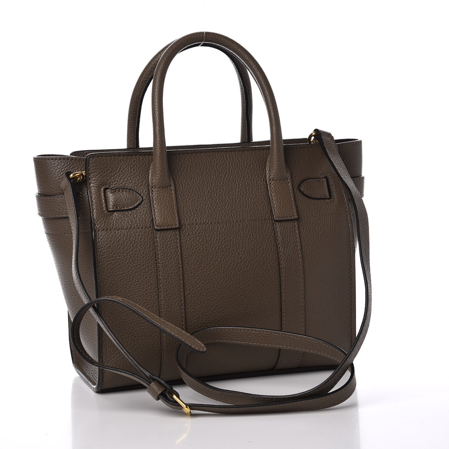 Mulberry Small Classic Grain Mini Zipped Bayswater Clay 2 of 8