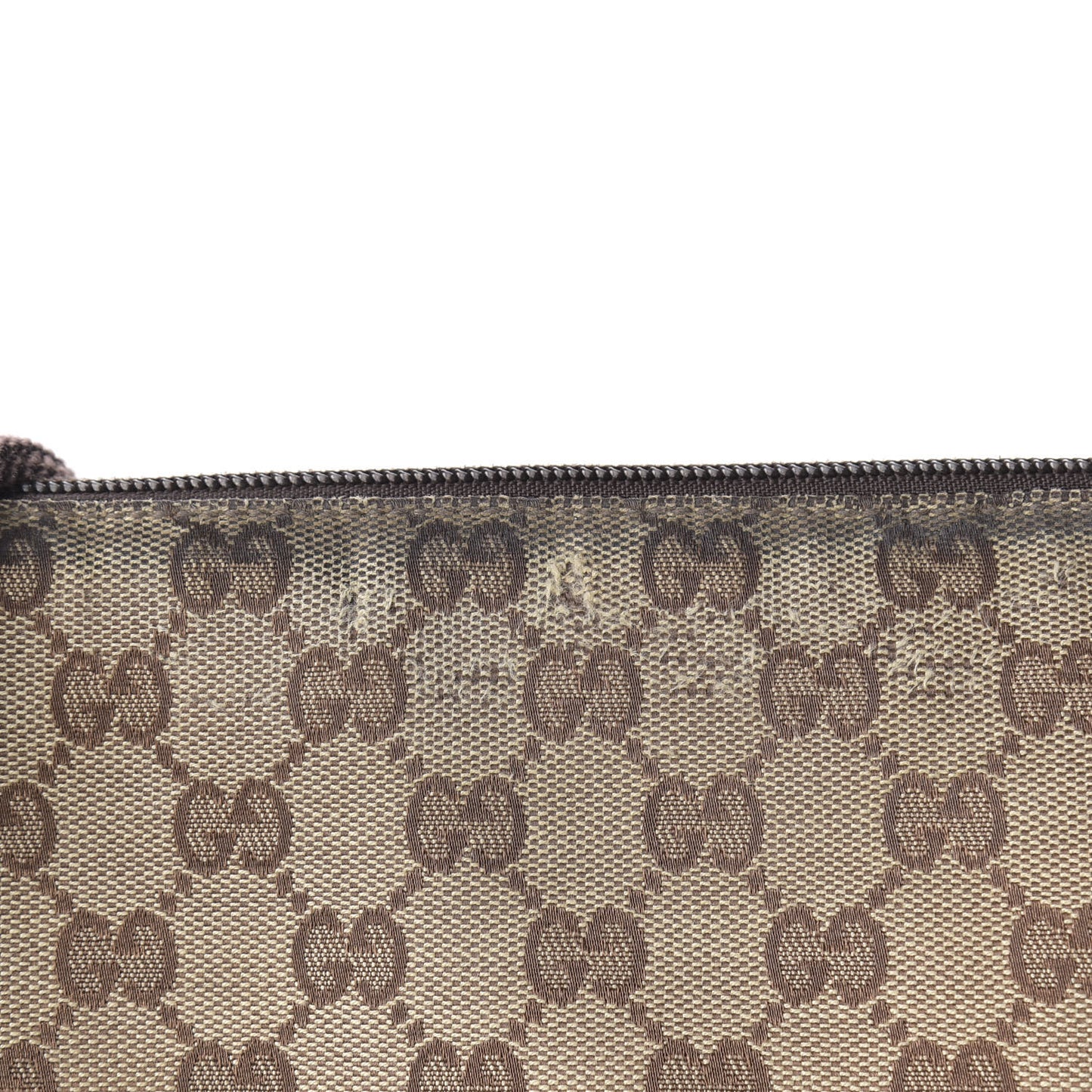 Monogram Calfskin Perforated Medium Flat Messenger Bag Dark Brown