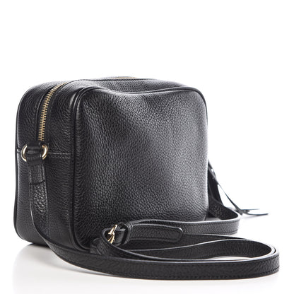 Gucci Pebbled Calfskin Small Soho Disco Bag Black 3 of 10