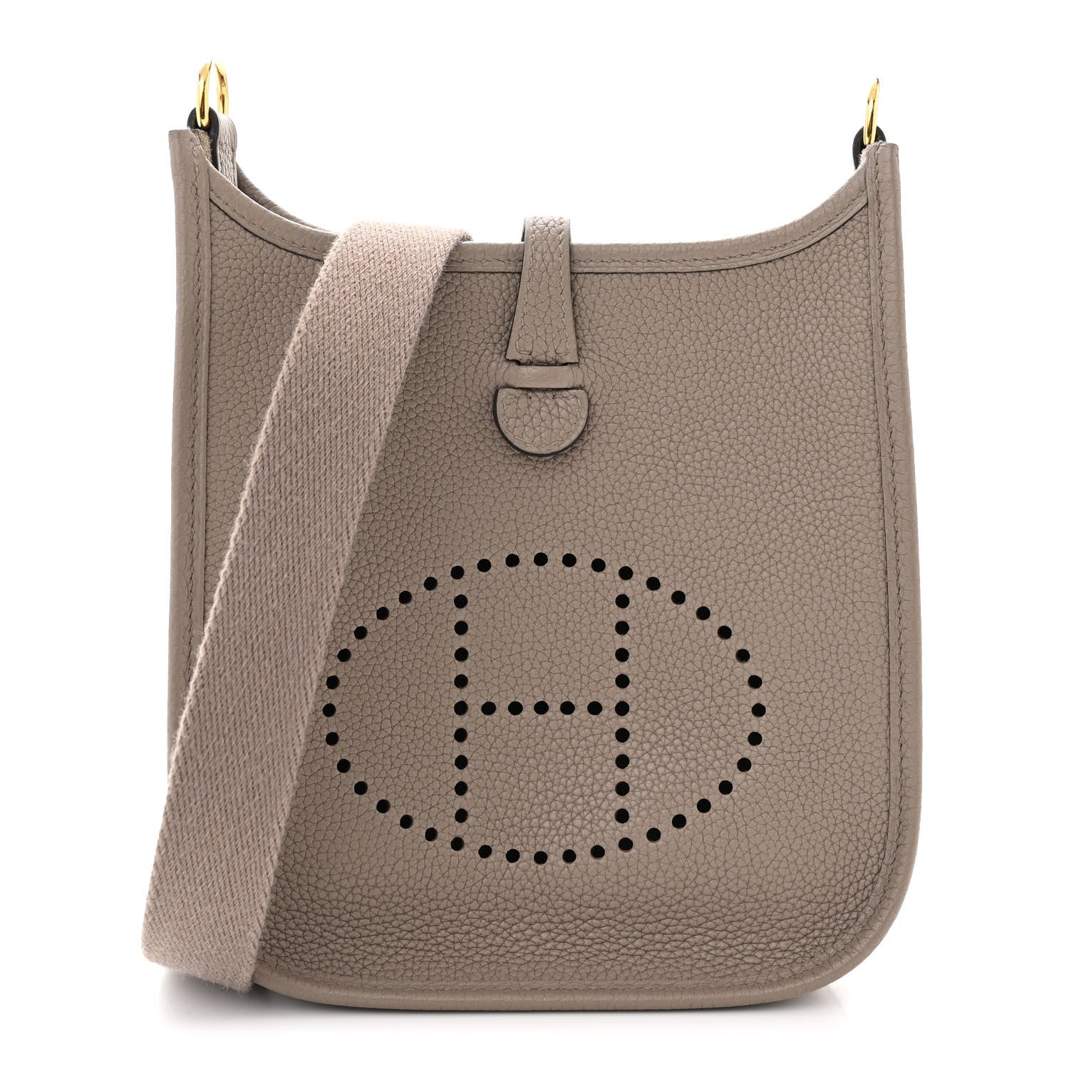 Hermes Taurillon Maurice Evelyne TPM Gris Asphalte 1 of 11