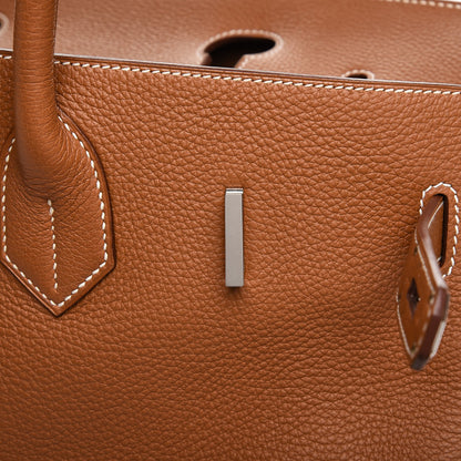 Hermes Togo JPG Shoulder Birkin II 42 Gold 27 of 35