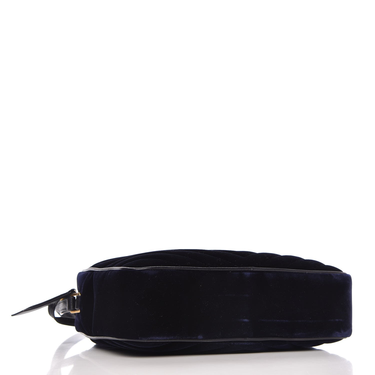 Saint Laurent Velvet Matelasse Monogram Lou Camera Bag Navy 4 of 10