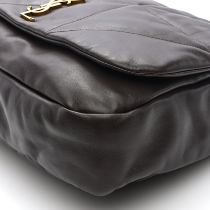 Saint Laurent Lambskin Matelasse Monogram Large Jamie 4.3 Dark Sweet Chocolate 9 of 9