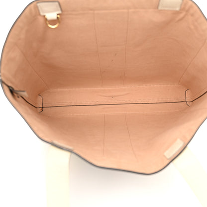 Gucci GG Supreme Monogram Flora Web Ophidia Vertical Shopping Tote White 6 of 18