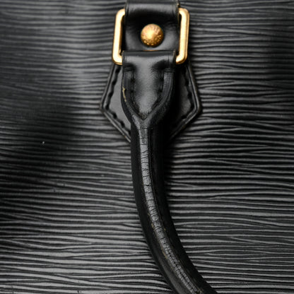 Louis Vuitton Epi Speedy 25 Black 12 of 20