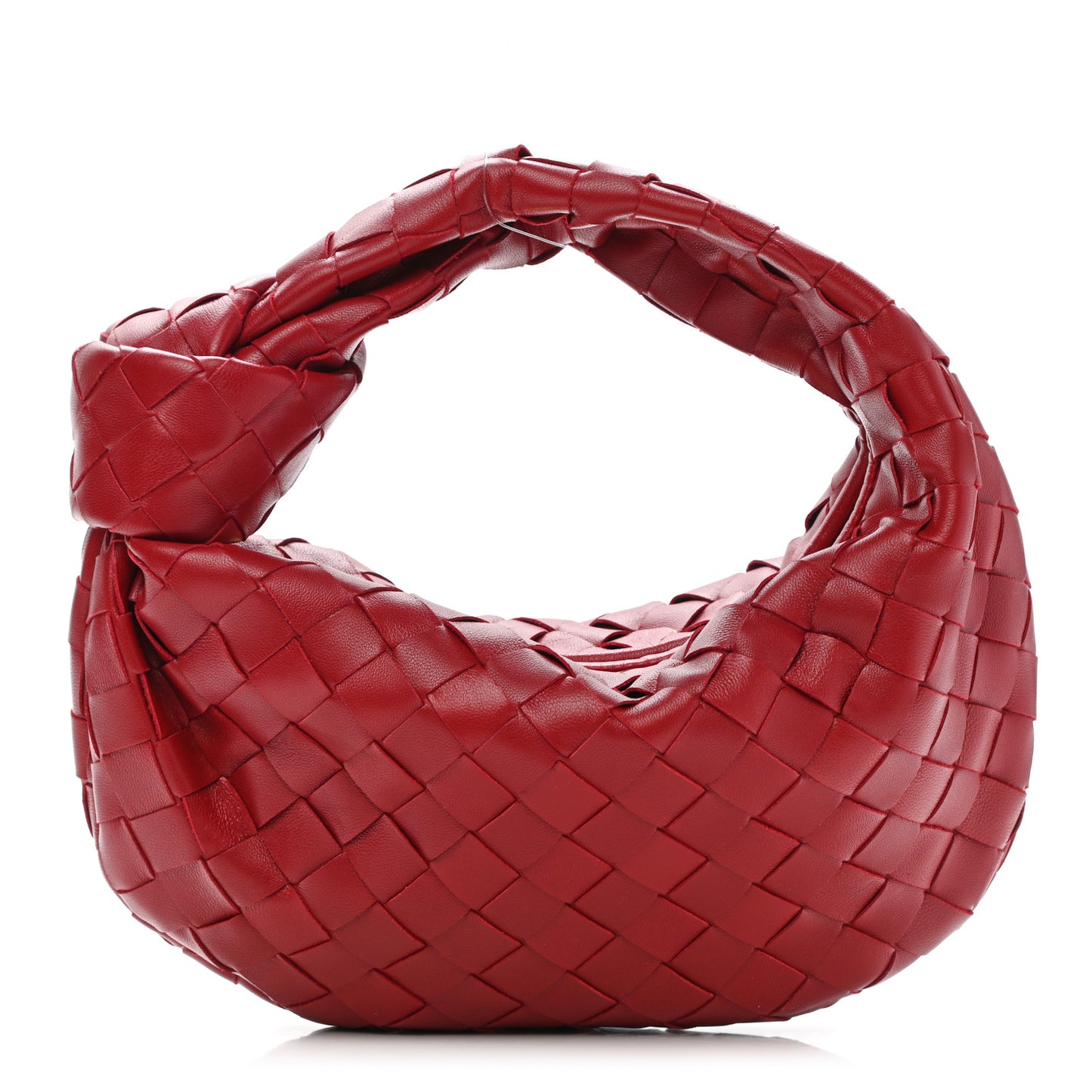 Nappa Intrecciato Mini Jodie Red