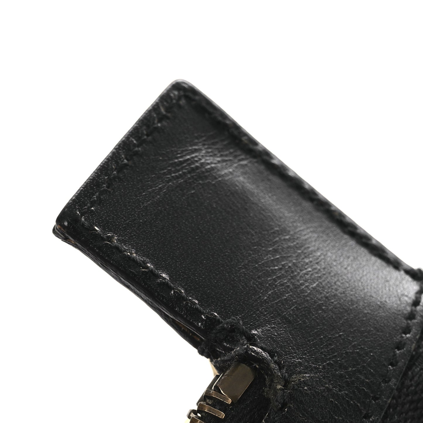 Monogram Double Pocket Messenger Bag Black