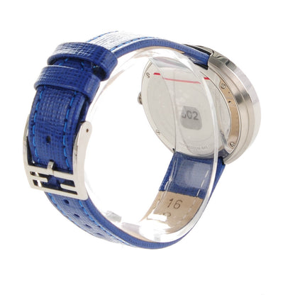Fendi Stainless Steel Calfskin 36mm My Way Quartz Watch Blue 5 of 10