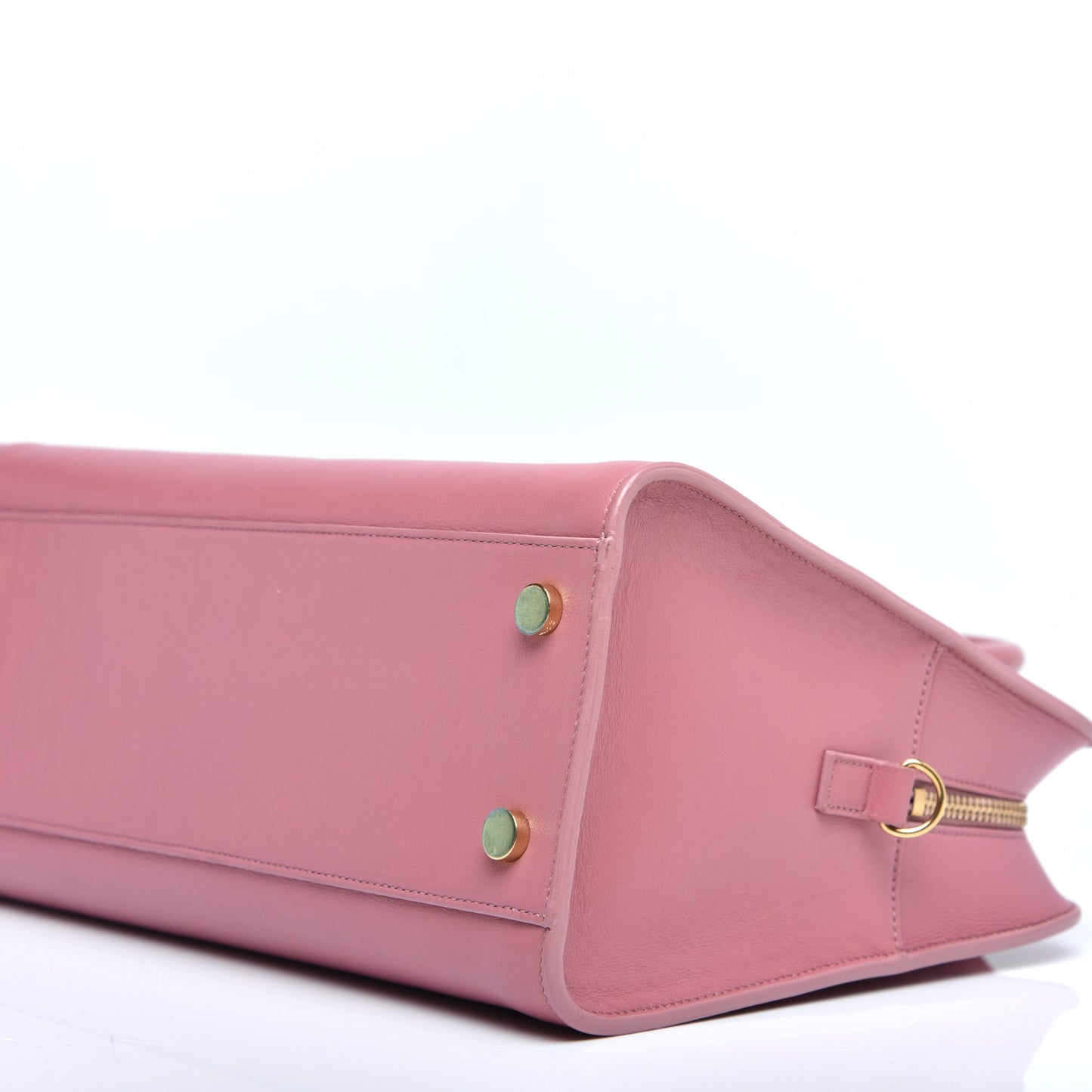 Calfskin Small Monogram Cabas Vieux Rose