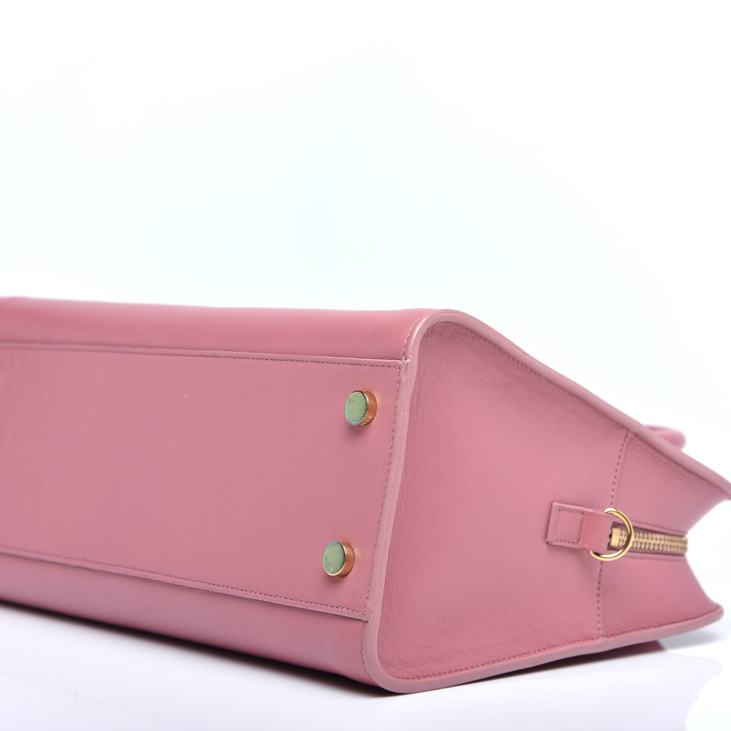 Saint Laurent Calfskin Small Monogram Cabas Vieux Rose 8 of 8