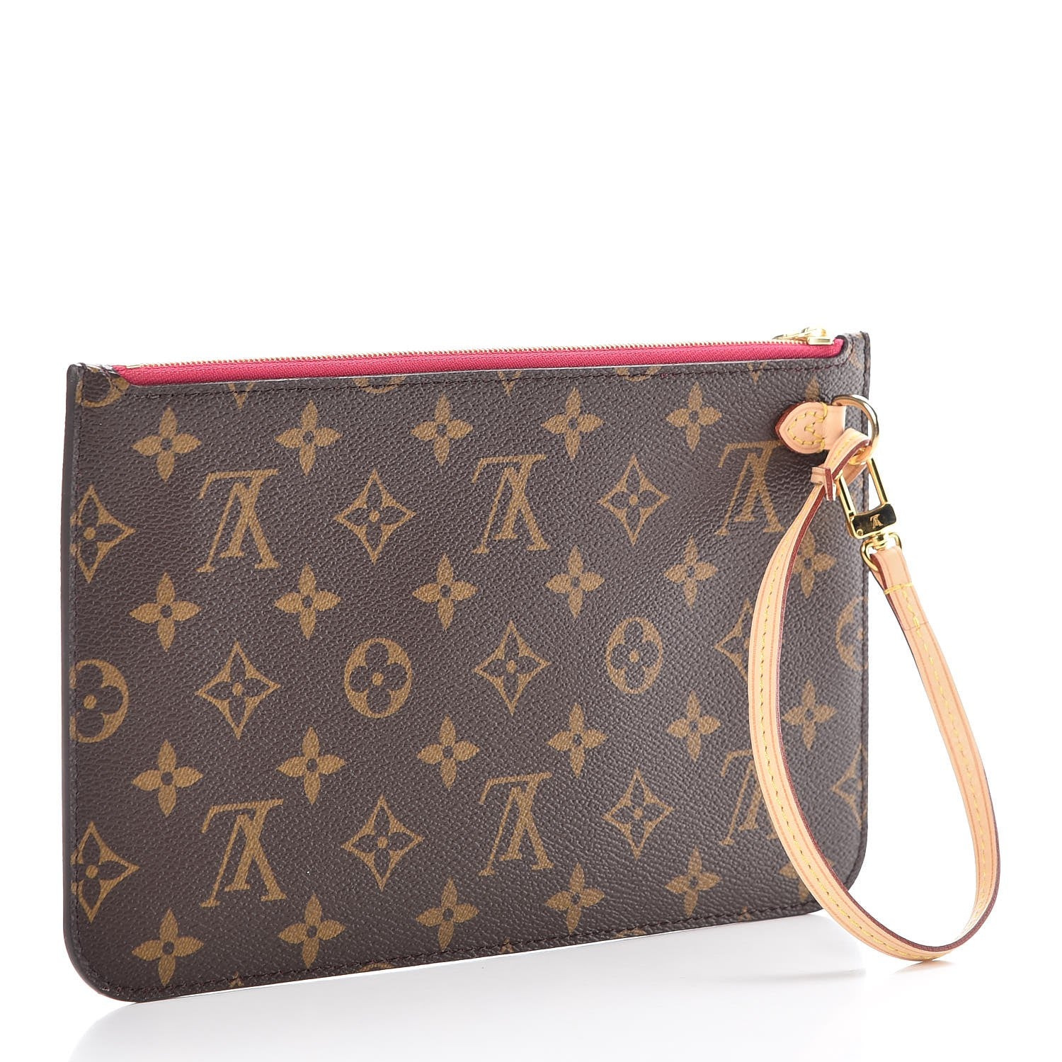 Louis Vuitton Monogram Neverfull MM GM Pochette Pivoine 3 of 8