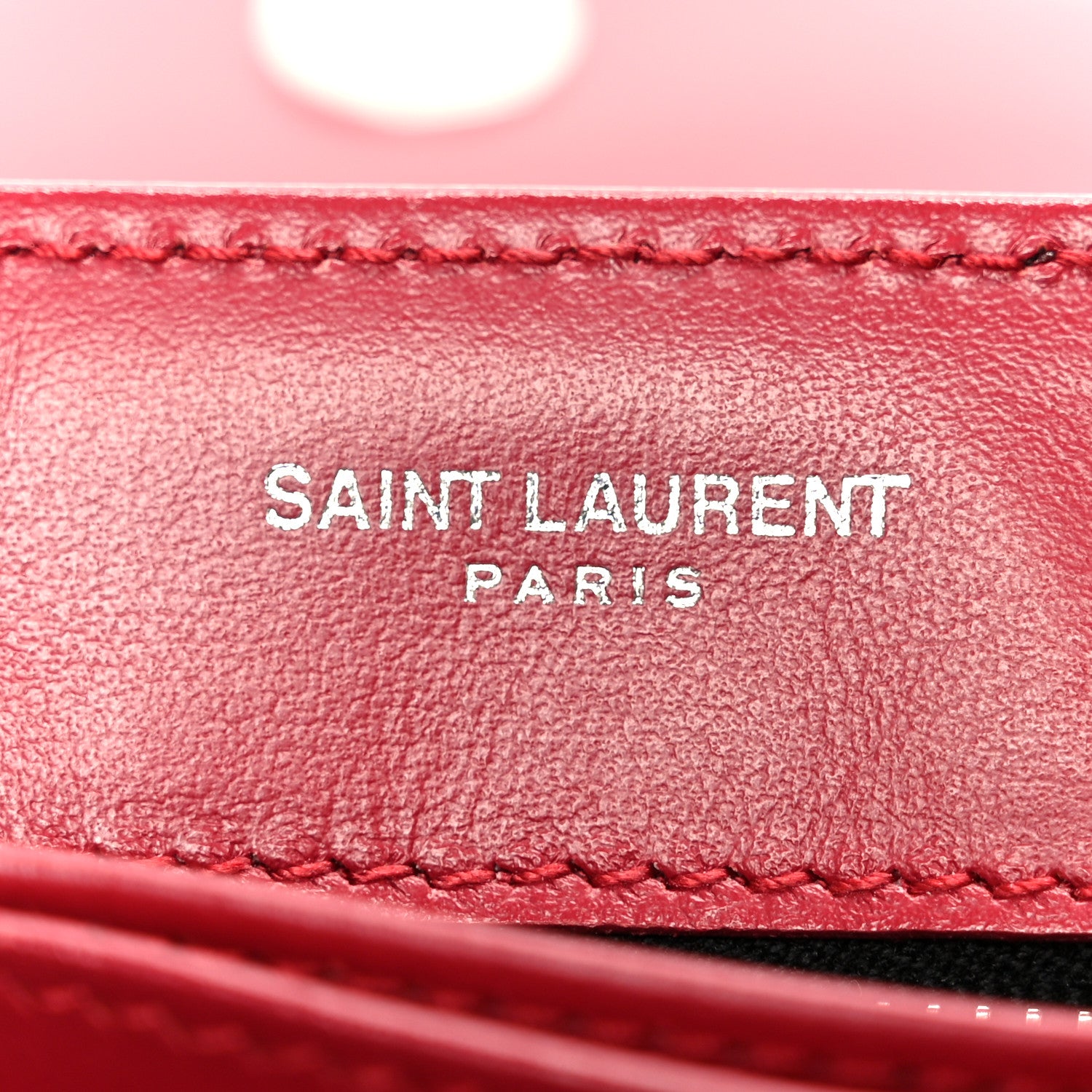 Saint Laurent Calfskin Y Quilted Monogram Toy Loulou Crossbody Bag New Lipstick 6 of 11