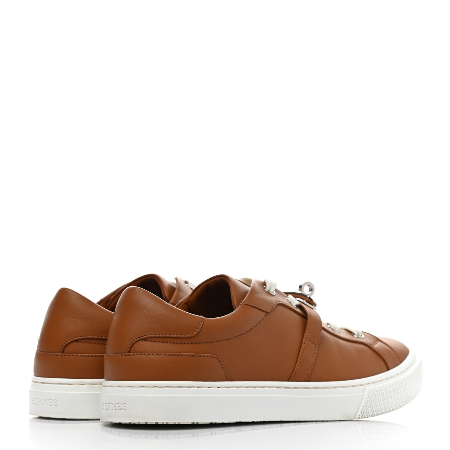 Calfskin Day Sneakers 38 Naturel