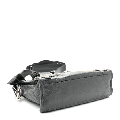 Balenciaga Agneau Giant 12 Silver Hardware Mini City Gris Fossile 5 of 11