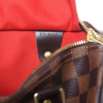 Louis Vuitton Damier Ebene Speedy Bandouliere 25 7 of 10