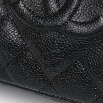 Chanel Caviar Quilted CC Camera Case Black 19 of 20