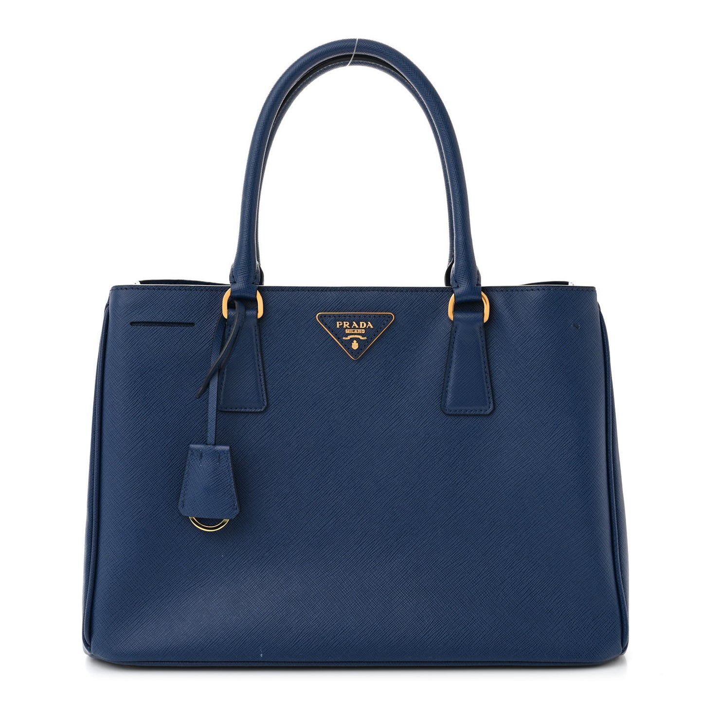 Saffiano Lux Medium Tote Bluette