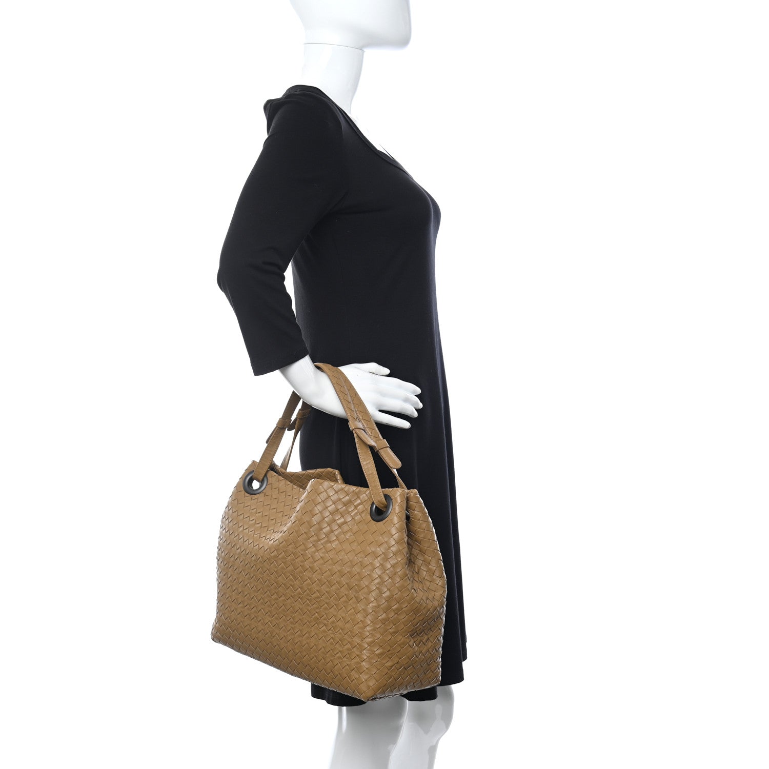 Bottega Veneta Nappa Intrecciato Bella Tote Tan 2 of 10