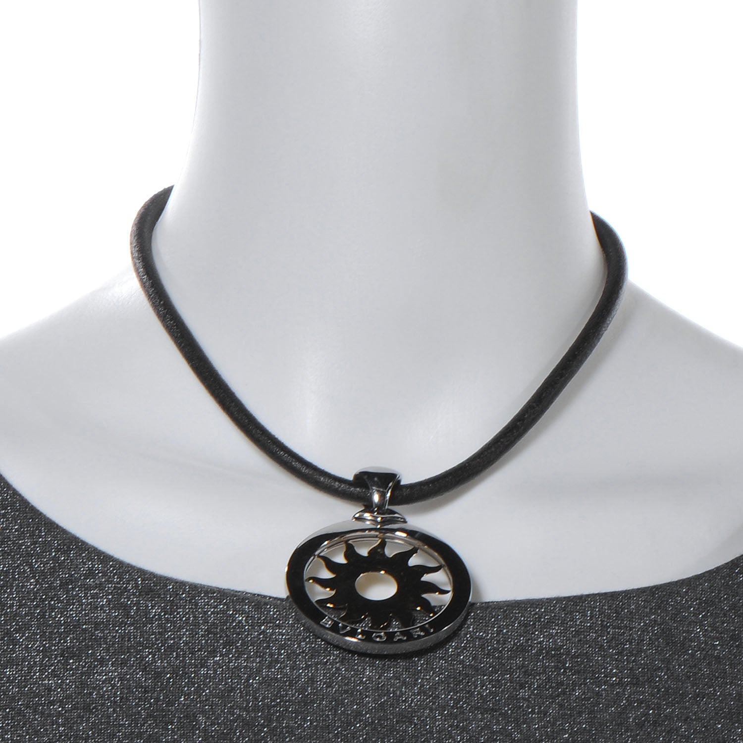 Bulgari BVLGARI 18k Gold Sun Tondo Necklace 2 of 5