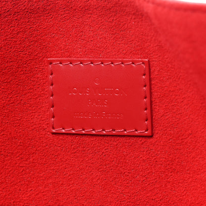 Louis Vuitton Damier Ebene Caissa Hobo Cherry 5 of 10