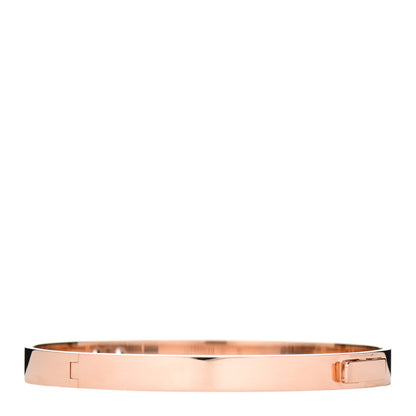 Hermes 18K Rose Gold Diamond PM H D'Ancre Bracelet SH 3 of 4