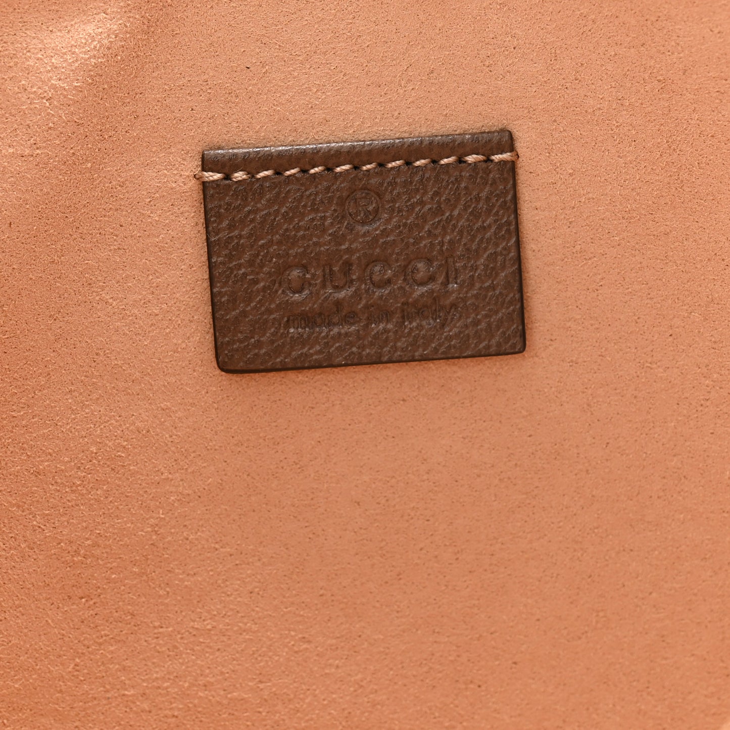 GG Supreme Monogram Large Ophidia Pouch Clutch Brown
