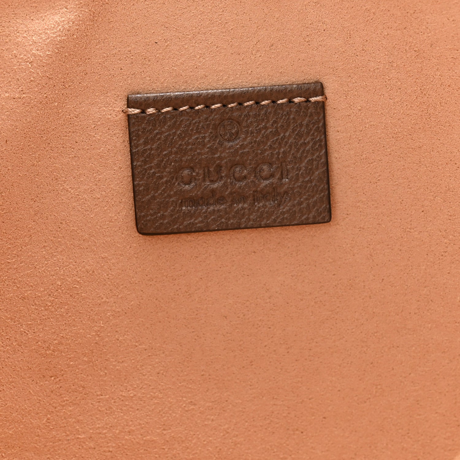Gucci GG Supreme Monogram Large Ophidia Pouch Clutch Brown 6 of 7