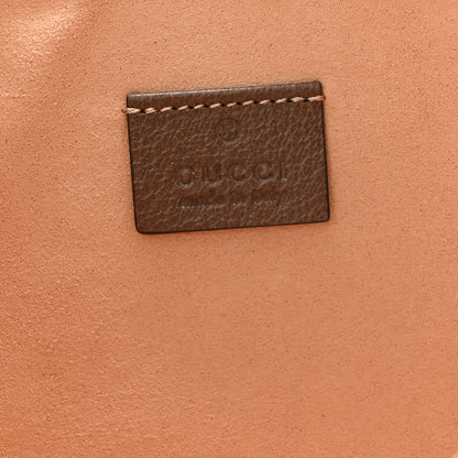 Gucci GG Supreme Monogram Large Ophidia Pouch Clutch Brown 6 of 7