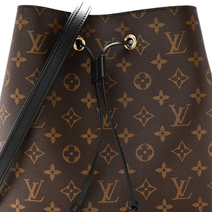 Louis Vuitton Monogram Neonoe MM Black 7 of 9