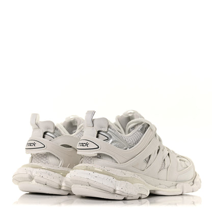 Balenciaga Rubber Mesh Fabric Monocolor Recycled Sole Womens Track Sneakers 38 White 4 of 6