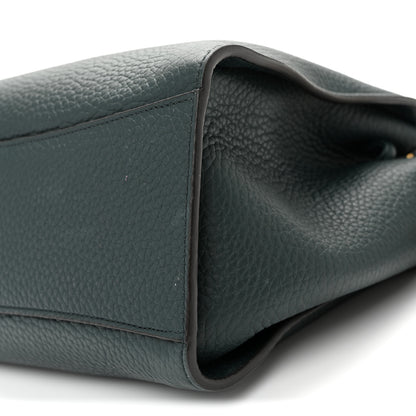 Mulberry Heavy Grain Small Iris Tote Green Chalk 9 of 10