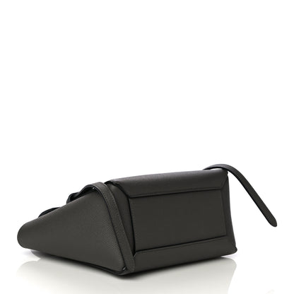 Celine Grained Calfskin Nano Belt Bag Grey 4 of 10